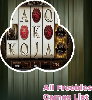 Game of thrones slot freebies