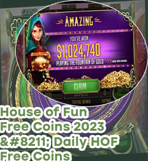House of fun slots free coins