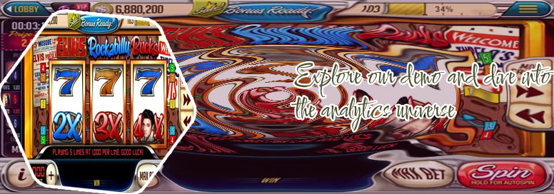 Vegas downtown slots and words